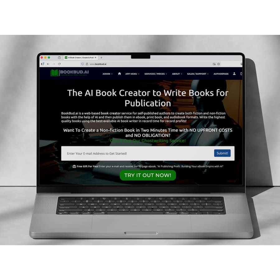 BookBud AI E-Book Generator at StackSocial: Lifetime Subscription for $99