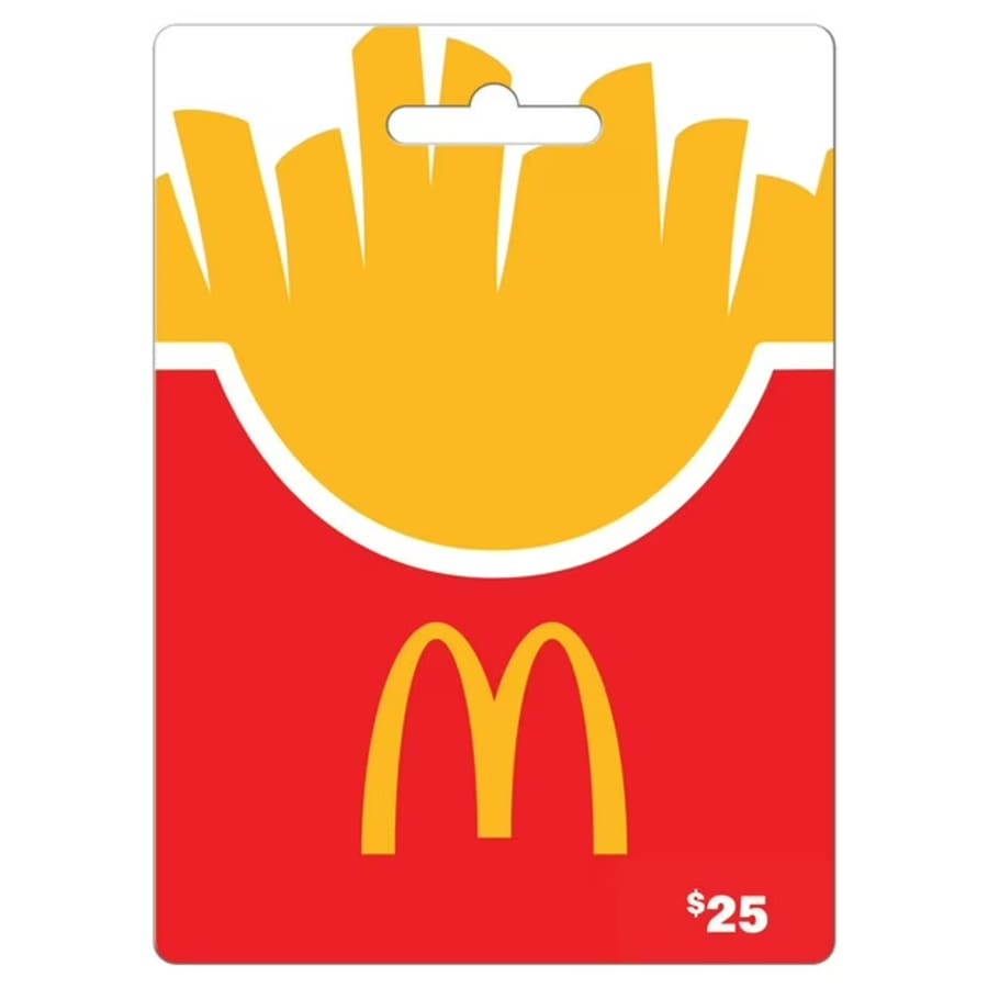 $25 McDonald's Gift Card at Sam's Club: $24
