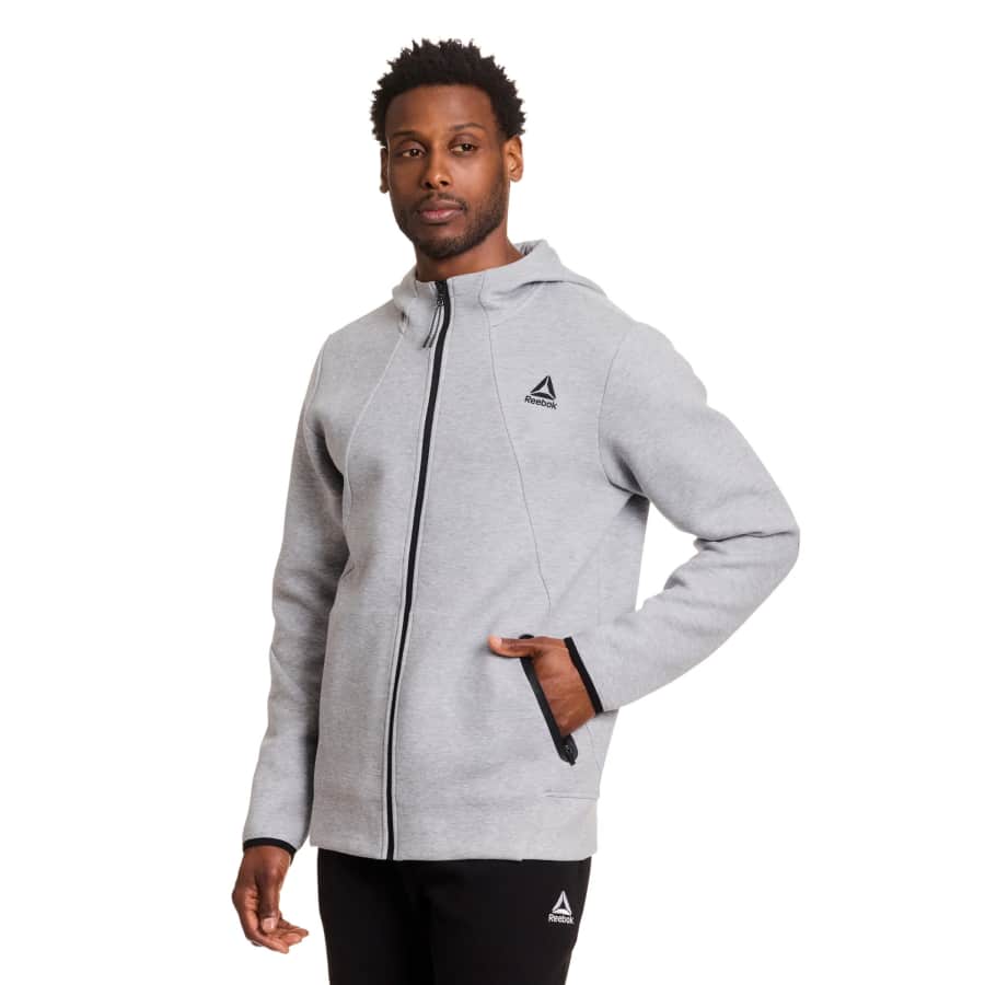 Reebok Men's Momentum Full Zip Hoodie: from $10, Pullover from $13 Reebok Men's Momentum Full Zip Hoodie: from $10, Pullover from $13