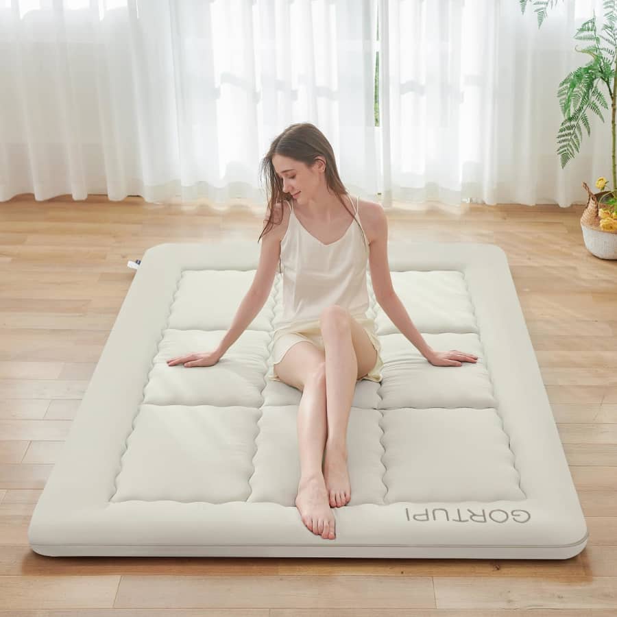 Gortupi Twin Japanese Foldable Floor Futon Mattress: $39.99 Gortupi Twin Japanese Foldable Floor Futon Mattress: $39.99