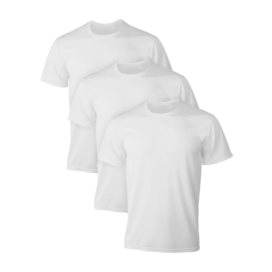 Hanes Men's X-Temp All Day Breathable Mesh Crewneck Undershirt 3-Pack: $10 Hanes Men's X-Temp All Day Breathable Mesh Crewneck Undershirt 3-Pack: $10