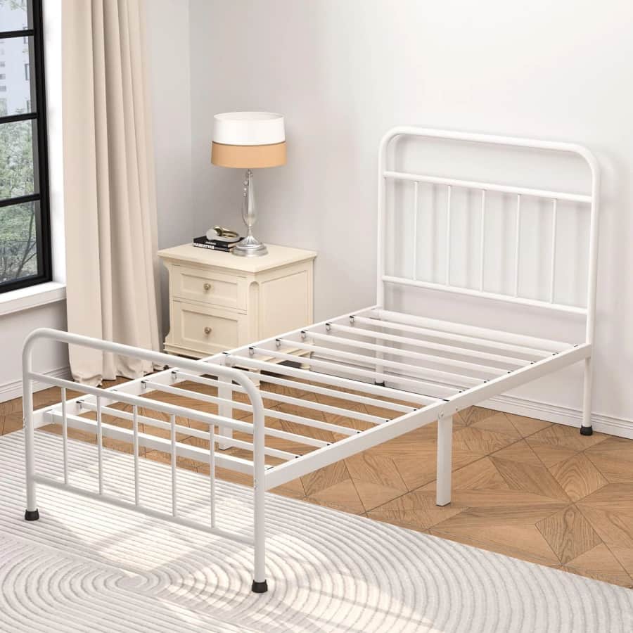 Mainstays Ardent Twin Metal Spindle Bed: $48.97 Mainstays Ardent Twin Metal Spindle Bed: $48.97