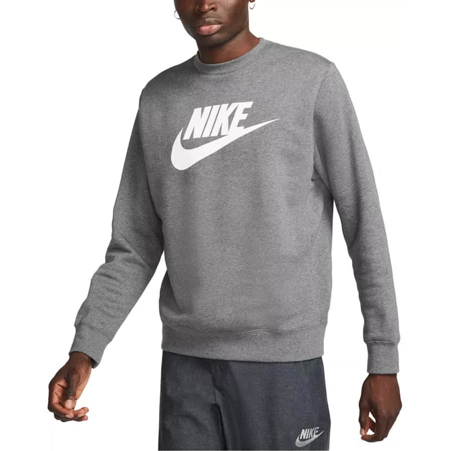Nike Men's Sportswear Club Fleece Graphic Sweatshirt: $39 Nike Men's Sportswear Club Fleece Graphic Sweatshirt: $39