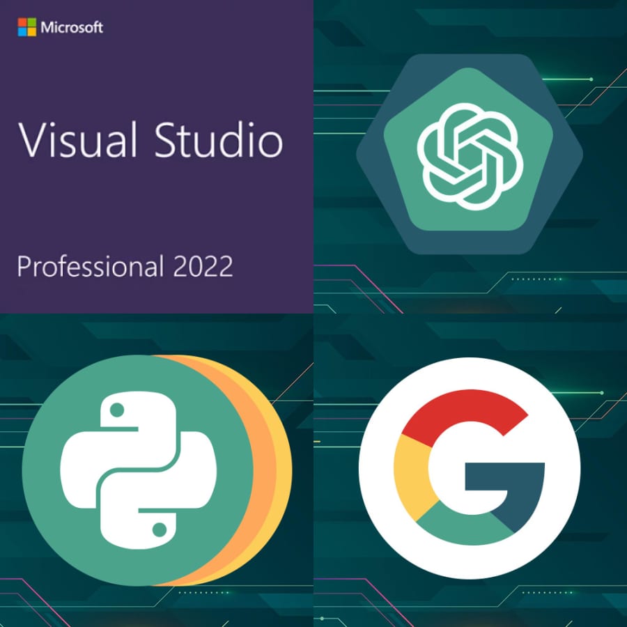Microsoft Visual Studio Pro 2022 & Premium Learn to Code Bundle: $46