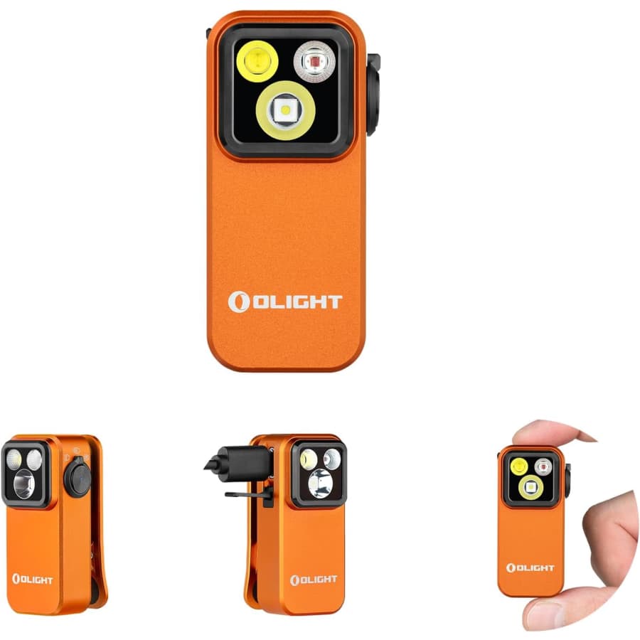 Olight Oclip Pro EDC Clip-On Flashlight: $32