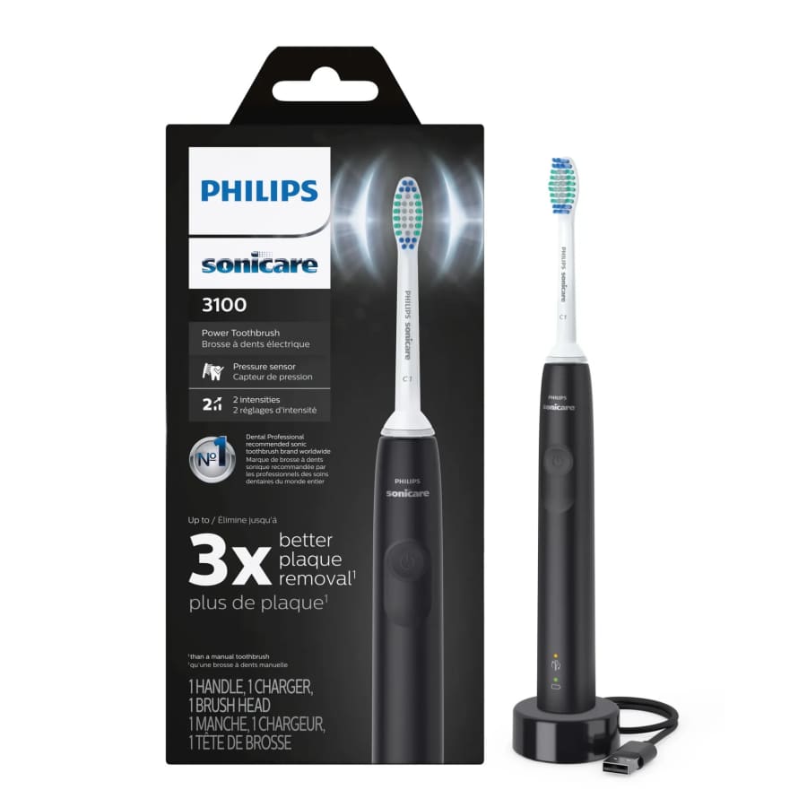 Philips Sonicare 3100 Rechargeable Power Toothbrush: $30 Philips Sonicare 3100 Rechargeable Power Toothbrush: $30