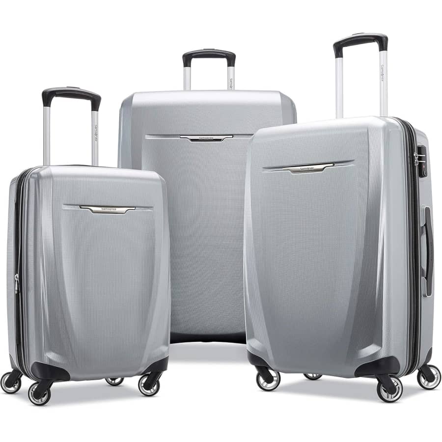 Samsonite Winfield 3 DLX 3-Piece Hardside Expandable Luggage Set: $284 Samsonite Winfield 3 DLX 3-Piece Hardside Expandable Luggage Set: $284