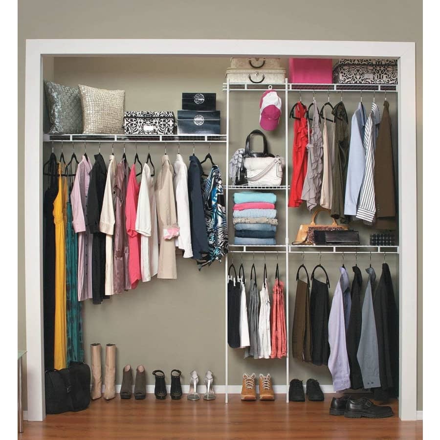 ClosetMaid 5-to 8-Foot Closet Organizer Kit: $56
