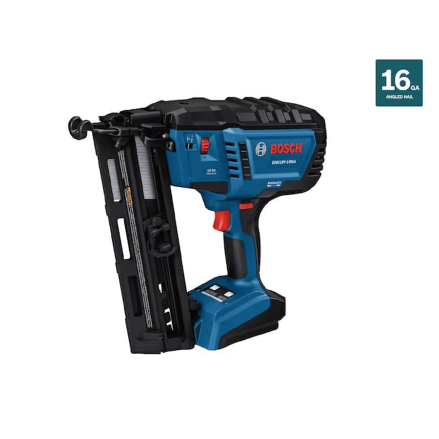 Bosch 18V Brushless 2-1/2" 16GA Cordless Finish Nailer: $289 Bosch 18V Brushless 2-1/2" 16GA Cordless Finish Nailer: $289