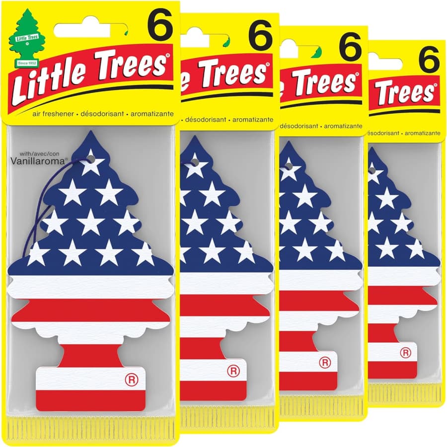 Little Trees America Car Air Freshener 24-Pack: $12 via Sub. & Save Little Trees America Car Air Freshener 24-Pack: $12 via Sub. & Save