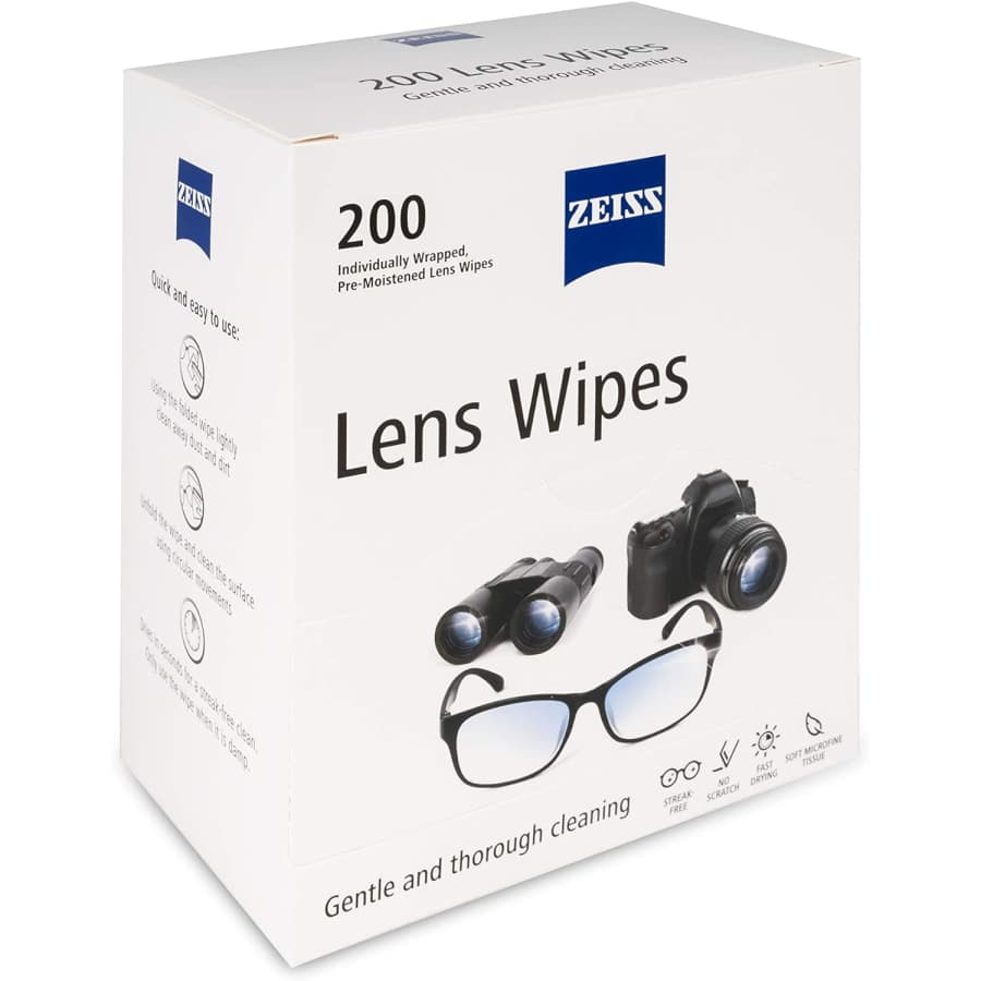 Zeiss Lens Cleaning Wipes 200-Pack: $8.75