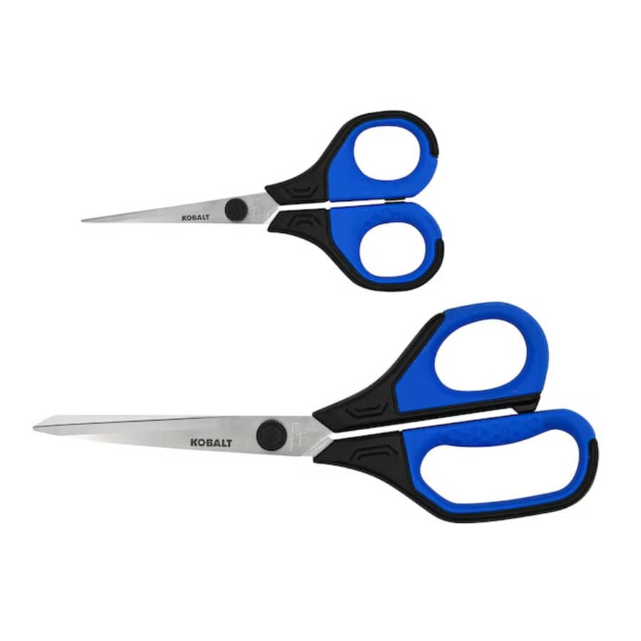 Kobalt Stainless Steel Scissors 2-Pack: $6.98