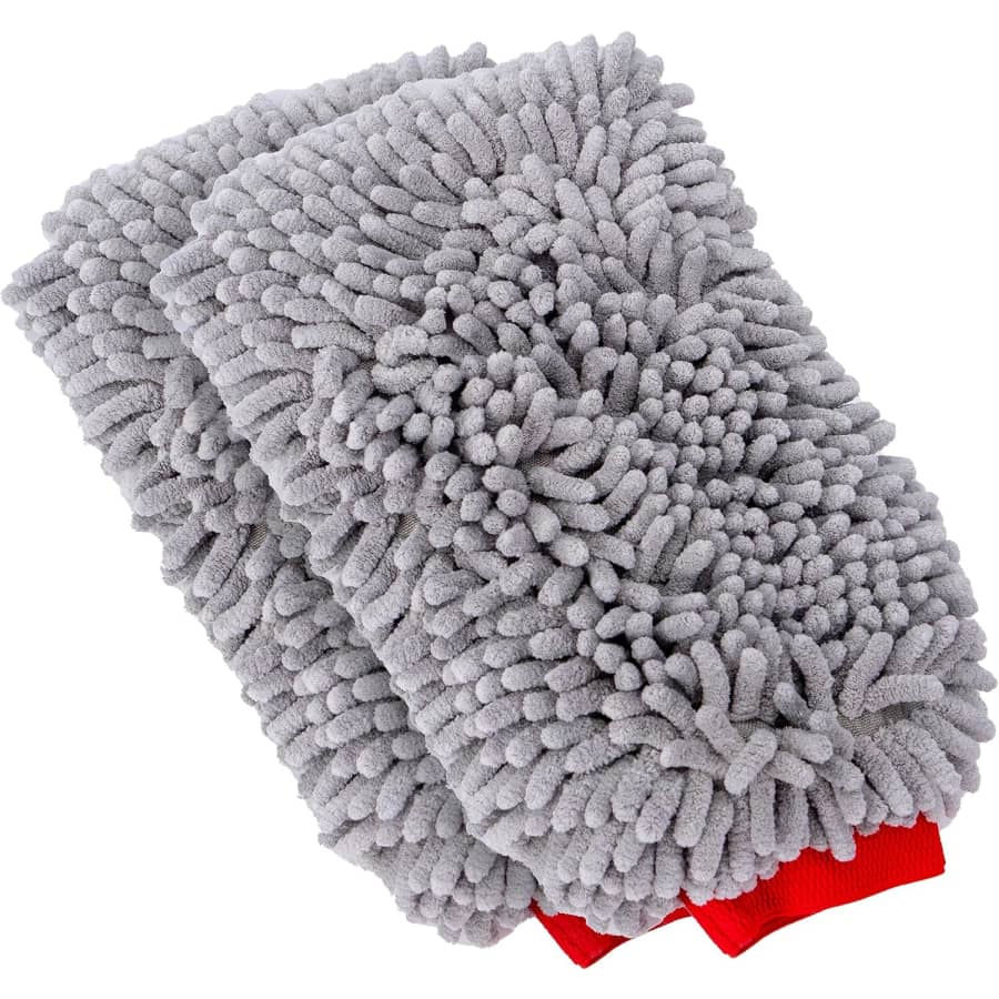 Mothers Chenille Car Wash Mitt 2-Pack: $13 Mothers Chenille Car Wash Mitt 2-Pack: $13
