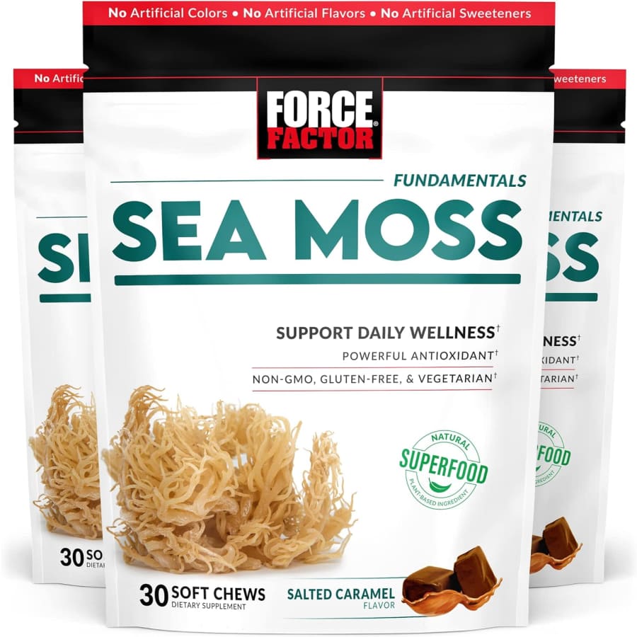 Force Factor Sea Moss 30-Count Antioxident Soft Chews 3-Pack: $19.25 Force Factor Sea Moss 30-Count Antioxident Soft Chews 3-Pack: $19.25