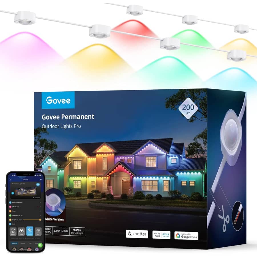 Govee Permanent Outdoor Lights Pro: $480 w/ Prime