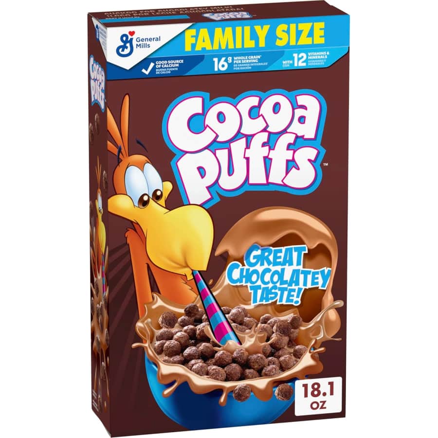 Cocoa Puffs 18.1-oz. Cereal: $3.29 via Sub & Save