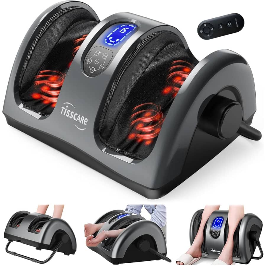 Tisscare Foot Massager with Heat: $79.99 Tisscare Foot Massager with Heat: $79.99