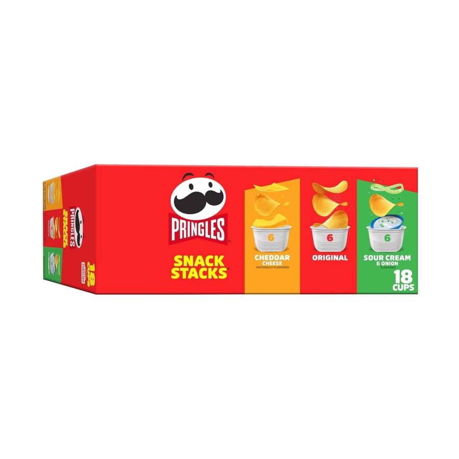 Pringles 3-Flavor Snack Stacks 18-Pack: $8.60 via Sub. & Save