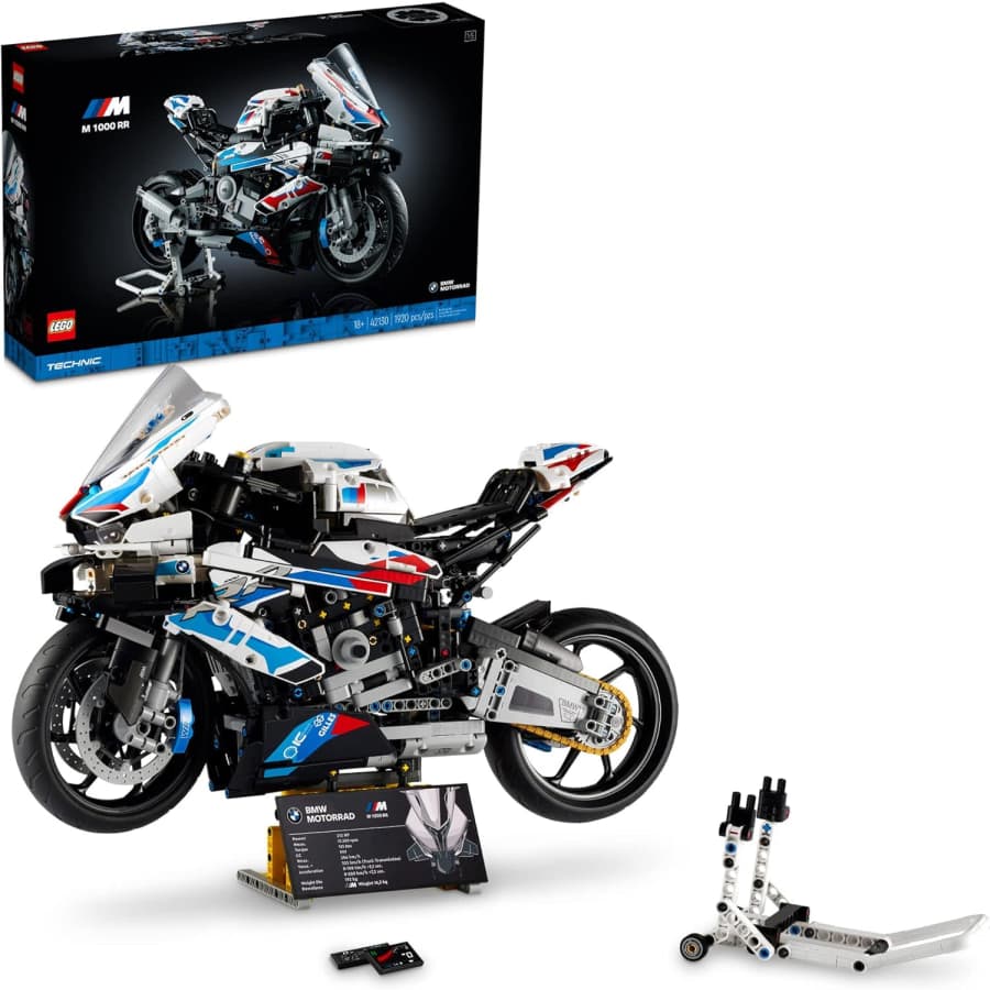 LEGO Technic BMW M 1000 RR Motorcycle Model Kit: $198 LEGO Technic BMW M 1000 RR Motorcycle Model Kit: $198