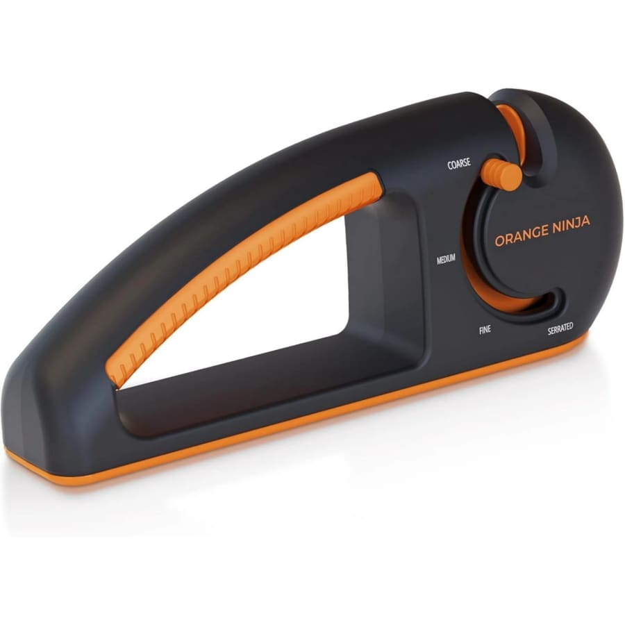 Sharp Pebble Orange Ninja Knife Sharpener: $21 Sharp Pebble Orange Ninja Knife Sharpener: $21