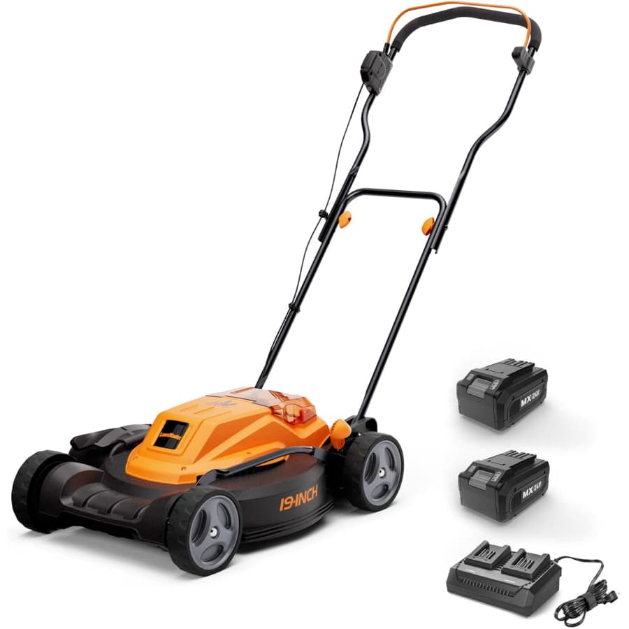 LawnMaster 48V MAX 19" Brushless Cordless Mower: $200 LawnMaster 48V MAX 19" Brushless Cordless Mower: $200