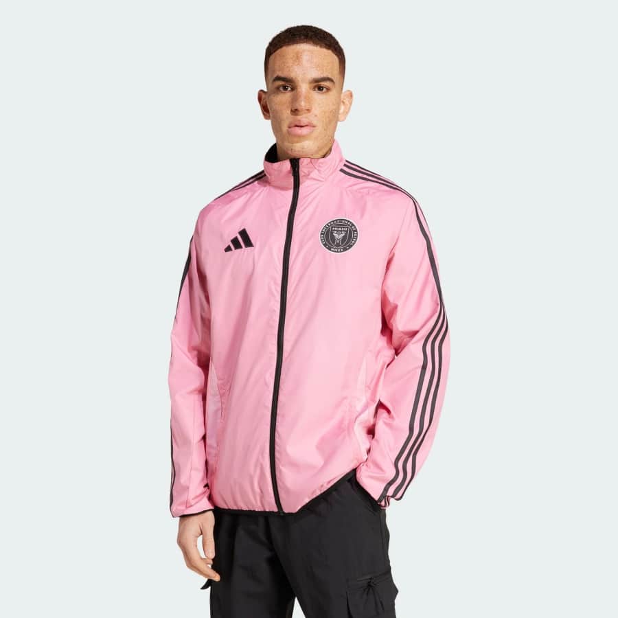 adidas Men's Inter Miami CF Reversible Anthem Jacket: $30