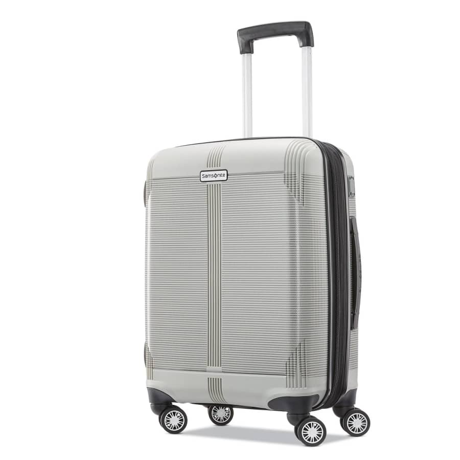 Samsonite Supra DLX 19" Carry-On Spinner Luggage: $63.99