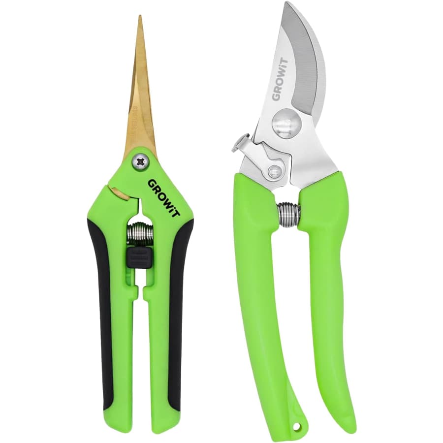 7" Pruning Shears & Gardening Scissors Set: $8 7" Pruning Shears & Gardening Scissors Set: $8