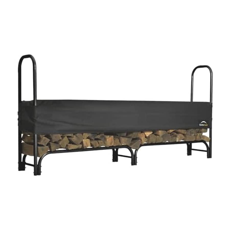 ShelterLogic 8-Foot Adjustable Outdoor Firewood Rack: $60 ShelterLogic 8-Foot Adjustable Outdoor Firewood Rack: $60