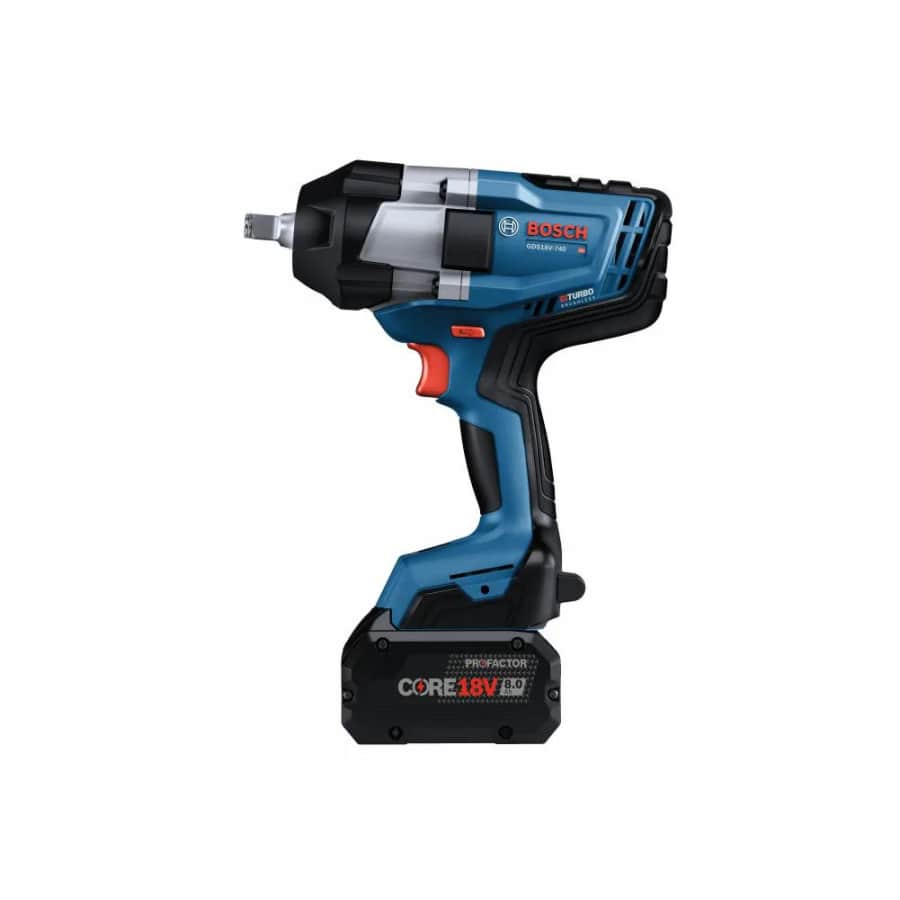 Bosch 4A 18V Variable Brushless 1/2" Square Drive Cordless Impact Wrench (Tool Only): $139