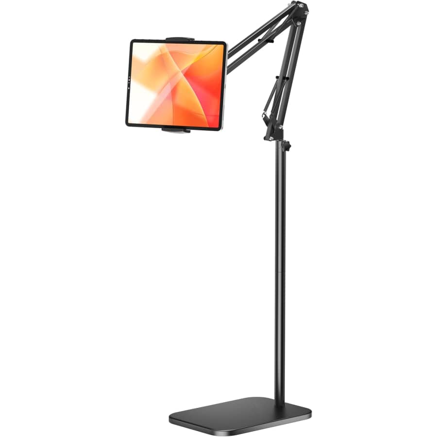 Tablet Floor Stand with 4.5-lb. Heavy Metal Base: $14.99 Tablet Floor Stand with 4.5-lb. Heavy Metal Base: $14.99