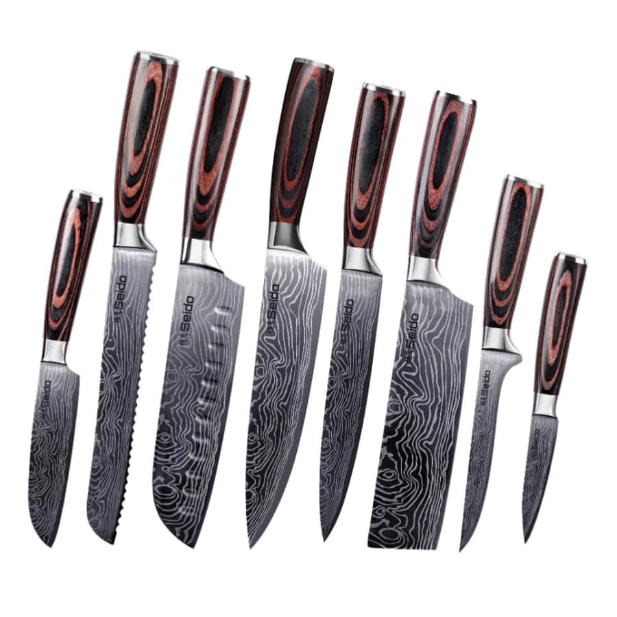 Seido Japanese Master Chef's 8-Piece Knife Set: $110 Seido Japanese Master Chef's 8-Piece Knife Set: $110