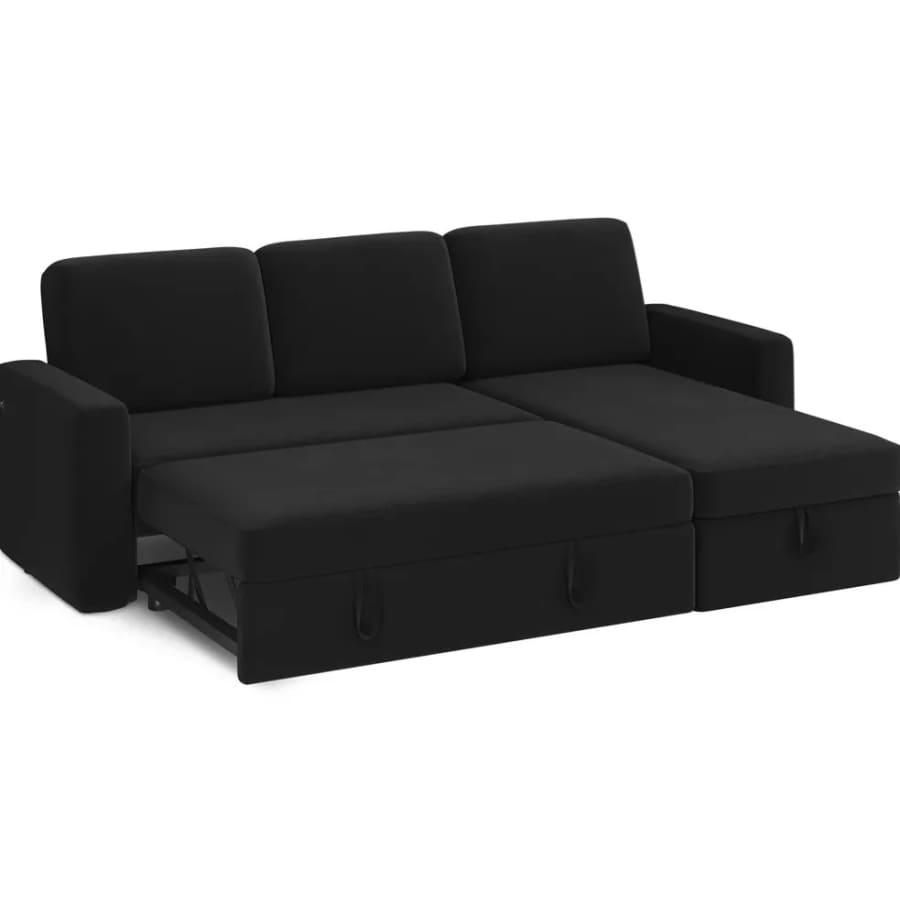 Alden Design Reversible Sectional Sofa: $300 Alden Design Reversible Sectional Sofa: $300