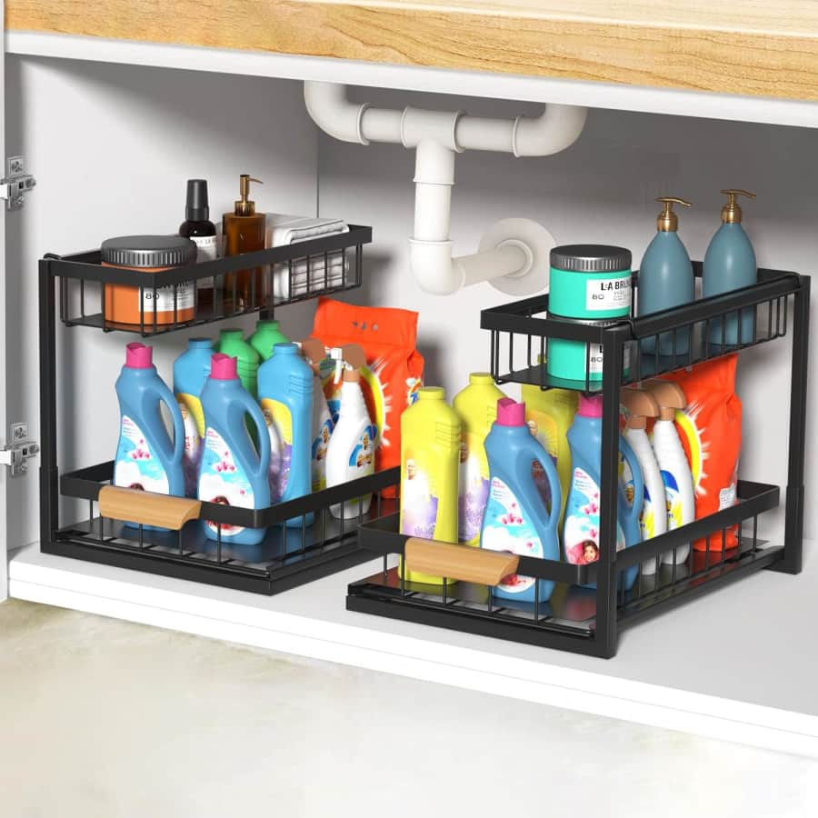 Under Sink Organizer 2-Pack: $17