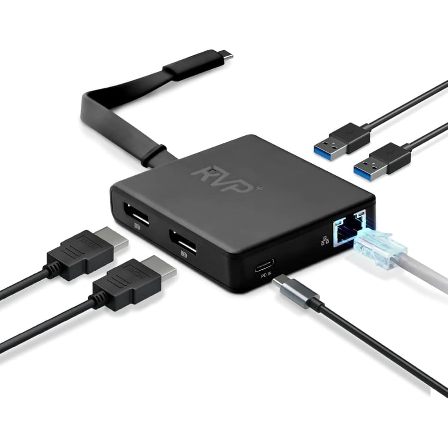 RVP+ 6-in-1 USB-C Docking Station: $19 RVP+ 6-in-1 USB-C Docking Station: $19