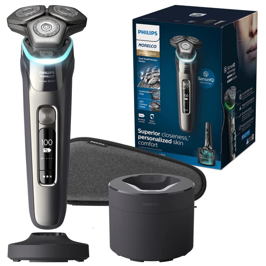 Philips Norelco 9000 Series Wet and Dry Shaver: $200 Philips Norelco 9000 Series Wet and Dry Shaver: $200