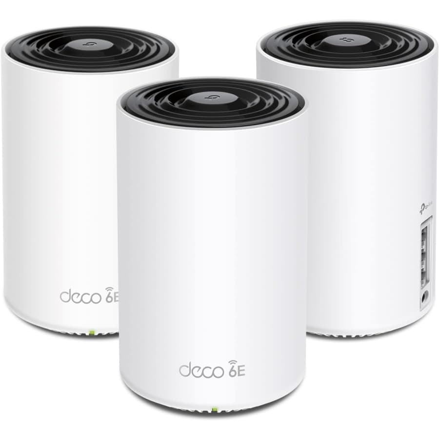 TP-Link Deco XE75 AXE5400 Tri-Band WiFi 6E Mesh System: $200