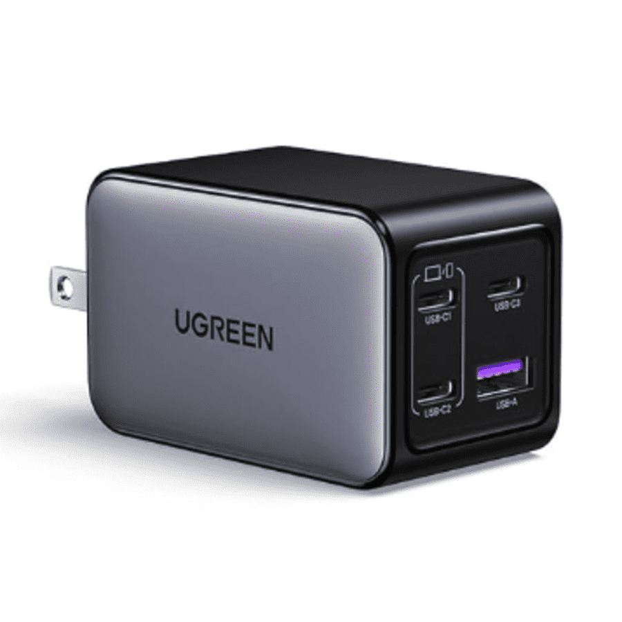 Ugreen Nexode 4-Port 65W GaN USB-C Charger: $25