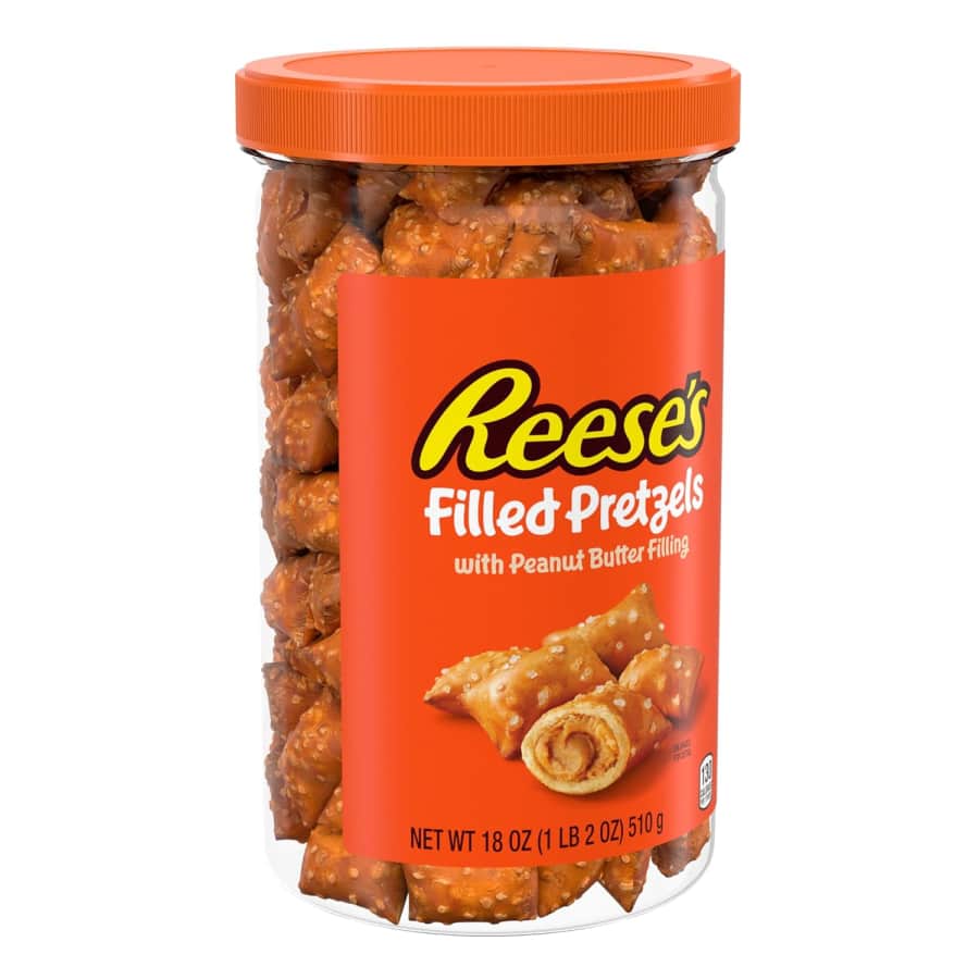 Reese's Filled Pretzels 18-oz. Jar: $4.52 via Sub & Save Reese's Filled Pretzels 18-oz. Jar: $4.52 via Sub & Save