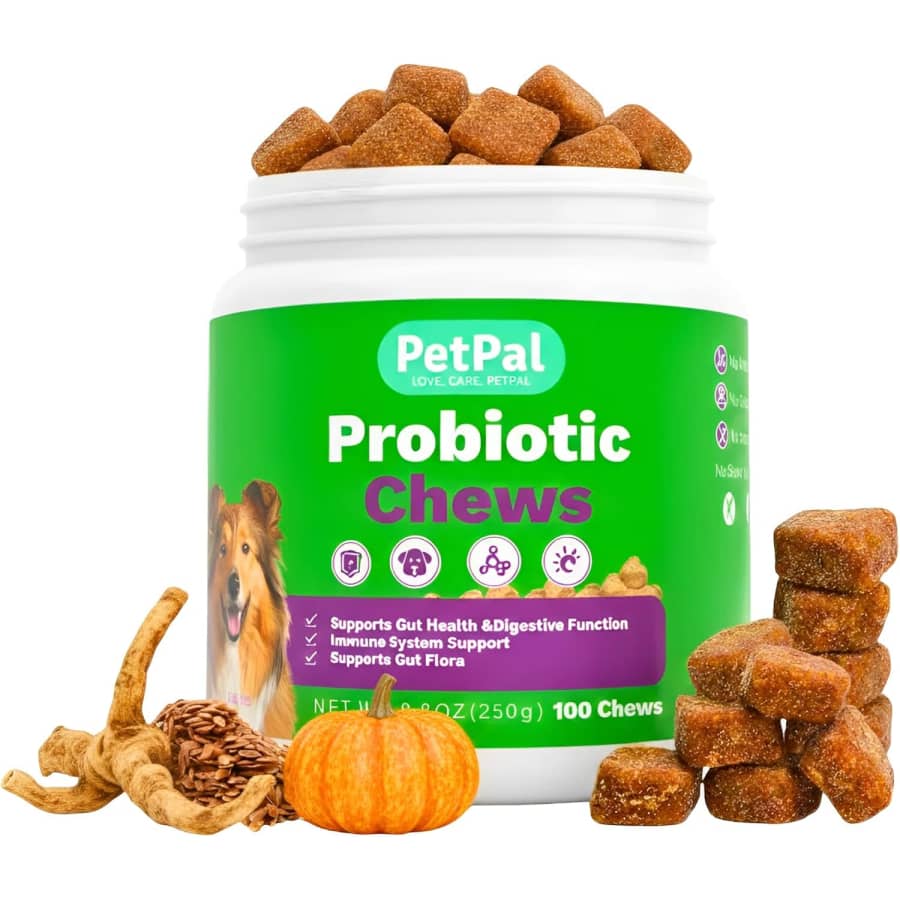 PetPal 100-Count Pet Probiotic Chews: $10.31 PetPal 100-Count Pet Probiotic Chews: $10.31
