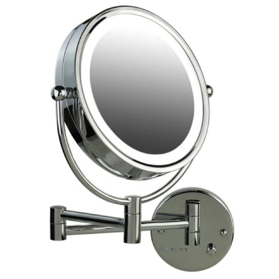 Ovente 9" Lighted Wall Mount Makeup Mirror with 1X/7X Magnification: $60 Ovente 9" Lighted Wall Mount Makeup Mirror with 1X/7X Magnification: $60