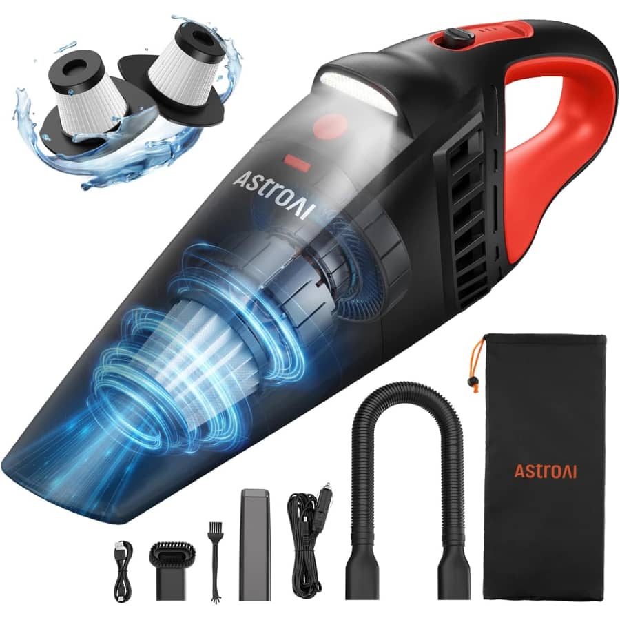 AstroAI 12V DC Handheld Cordless Car Vacuum: $33.22 AstroAI 12V DC Handheld Cordless Car Vacuum: $33.22