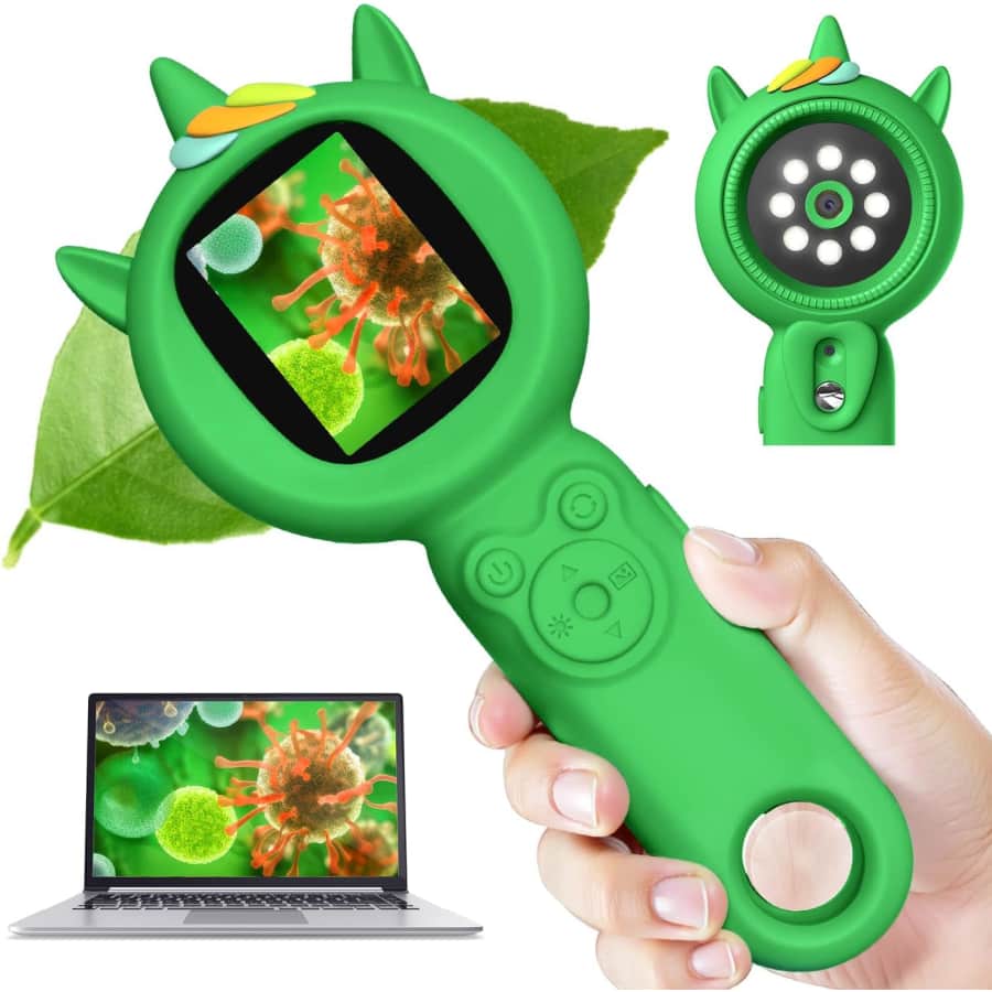 Acoath 2" Screen Portable Handheld Microscope: $12.99