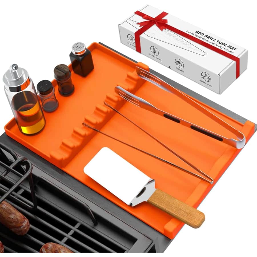 Silicone Grill Mat for Blackstone Griddle Accessories: $12 Silicone Grill Mat for Blackstone Griddle Accessories: $12