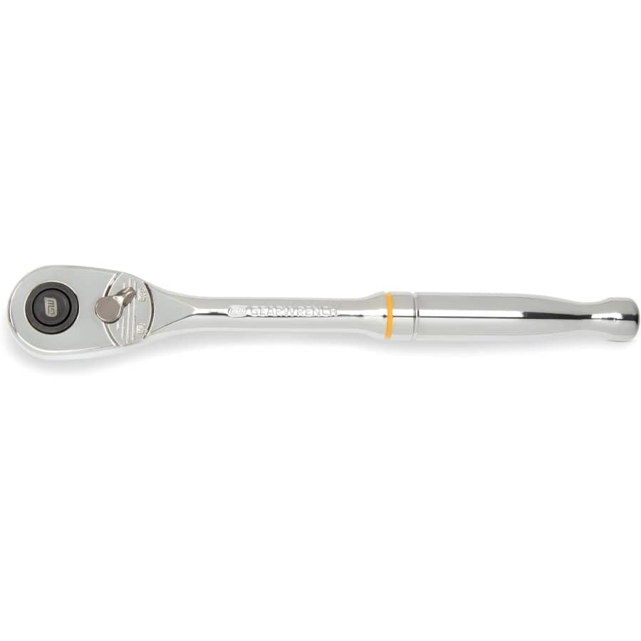 GearWrench 3/8"-Drive 90-Tooth Quick Release Teardrop Ratchet: $21.59