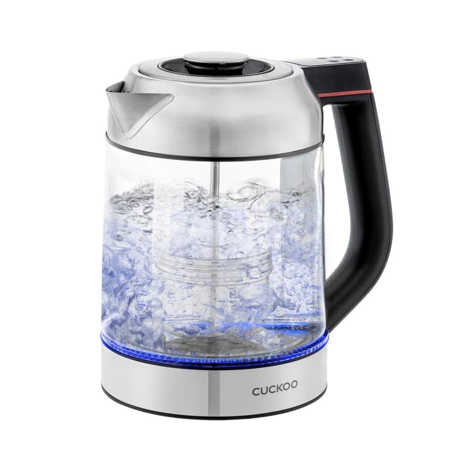 CUCKOO 1.7L Electric Tea Kettle w/ Infuser: $49.99 CUCKOO 1.7L Electric Tea Kettle w/ Infuser: $49.99