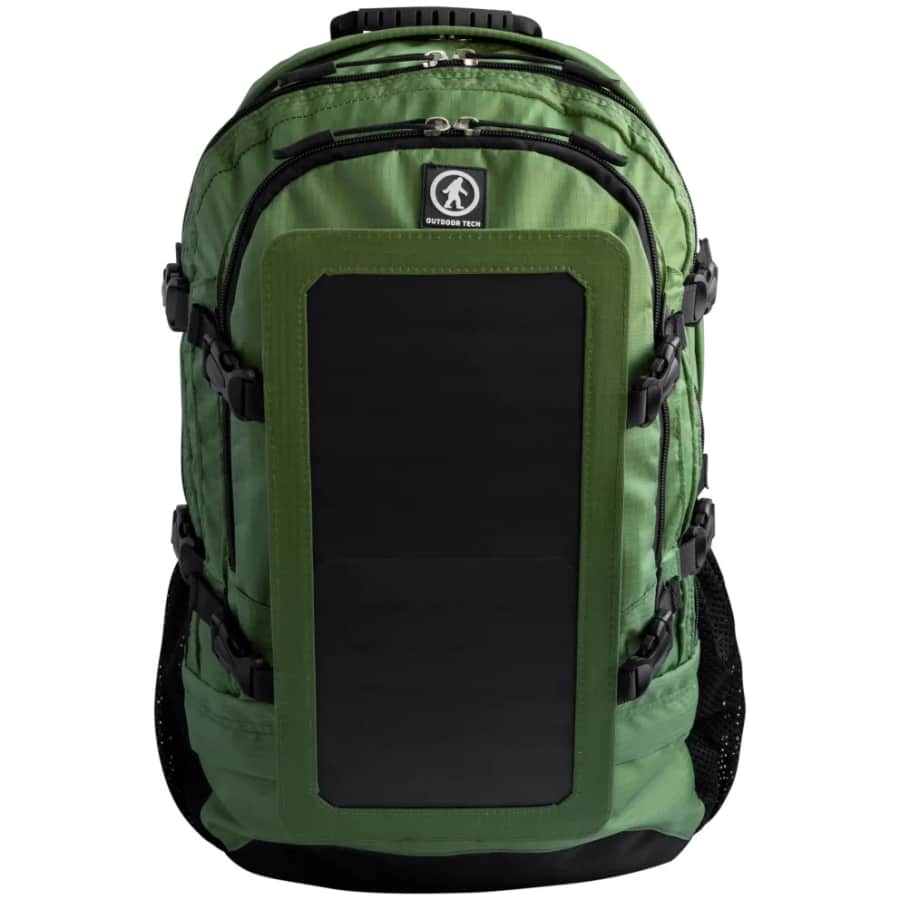 Outdoor Tech Mountaineer Solar Panel Backpack: $40 Outdoor Tech Mountaineer Solar Panel Backpack: $40
