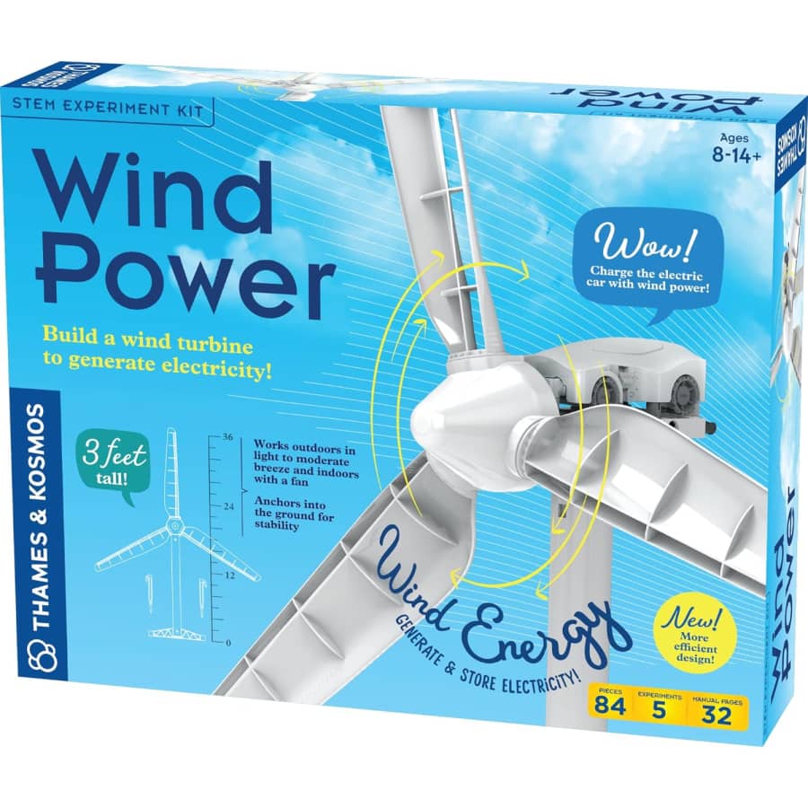 Thames & Kosmos Wind Power STEM Experiment Kit: $28.02