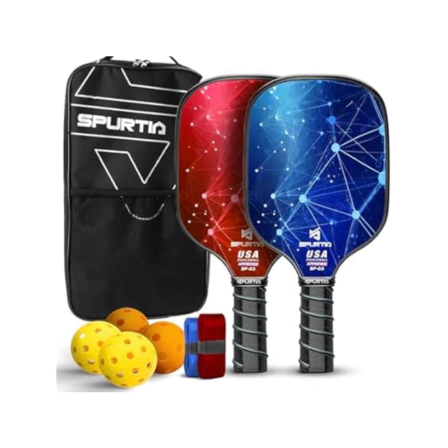 Spurtia Pickleball Paddles Set: $7.99 Spurtia Pickleball Paddles Set: $7.99