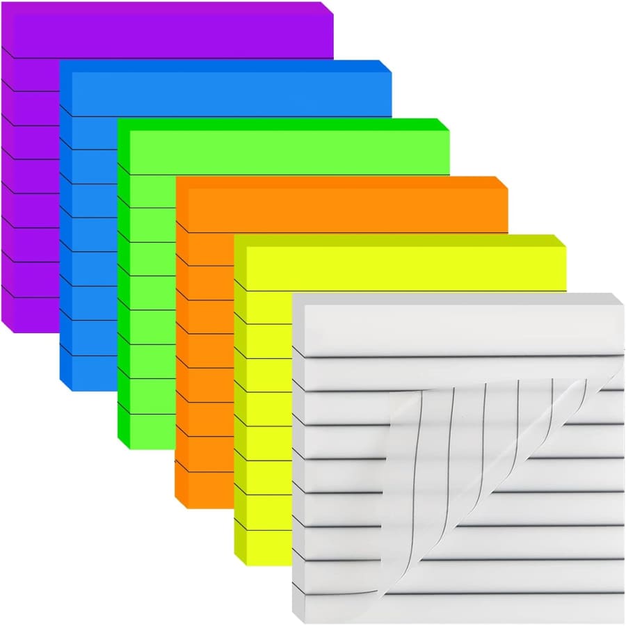 Transparent Sticky Note 300-Pack: $5 Transparent Sticky Note 300-Pack: $5